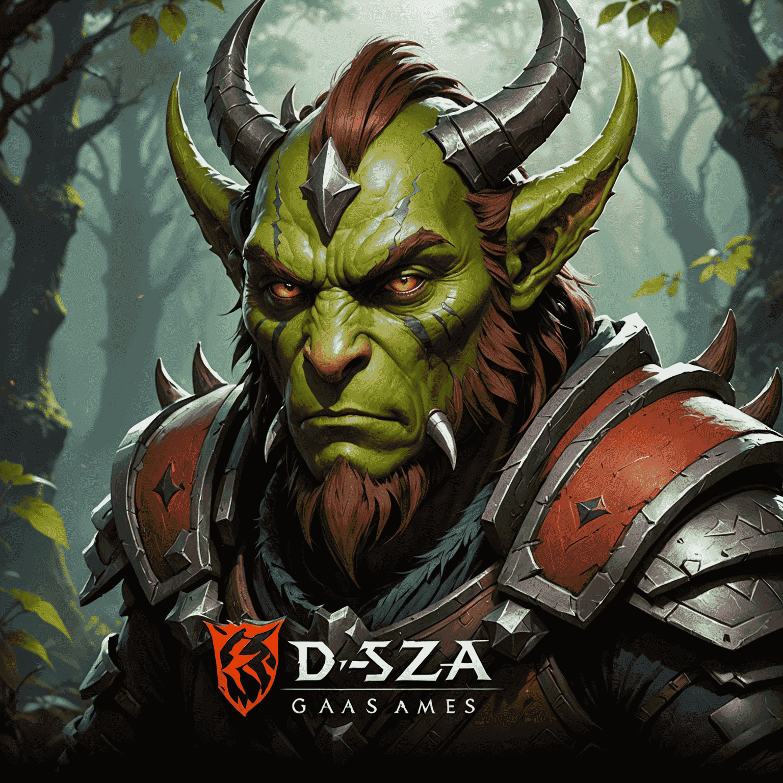 KiszakGames.com logo featuring Dota 2 inspired design