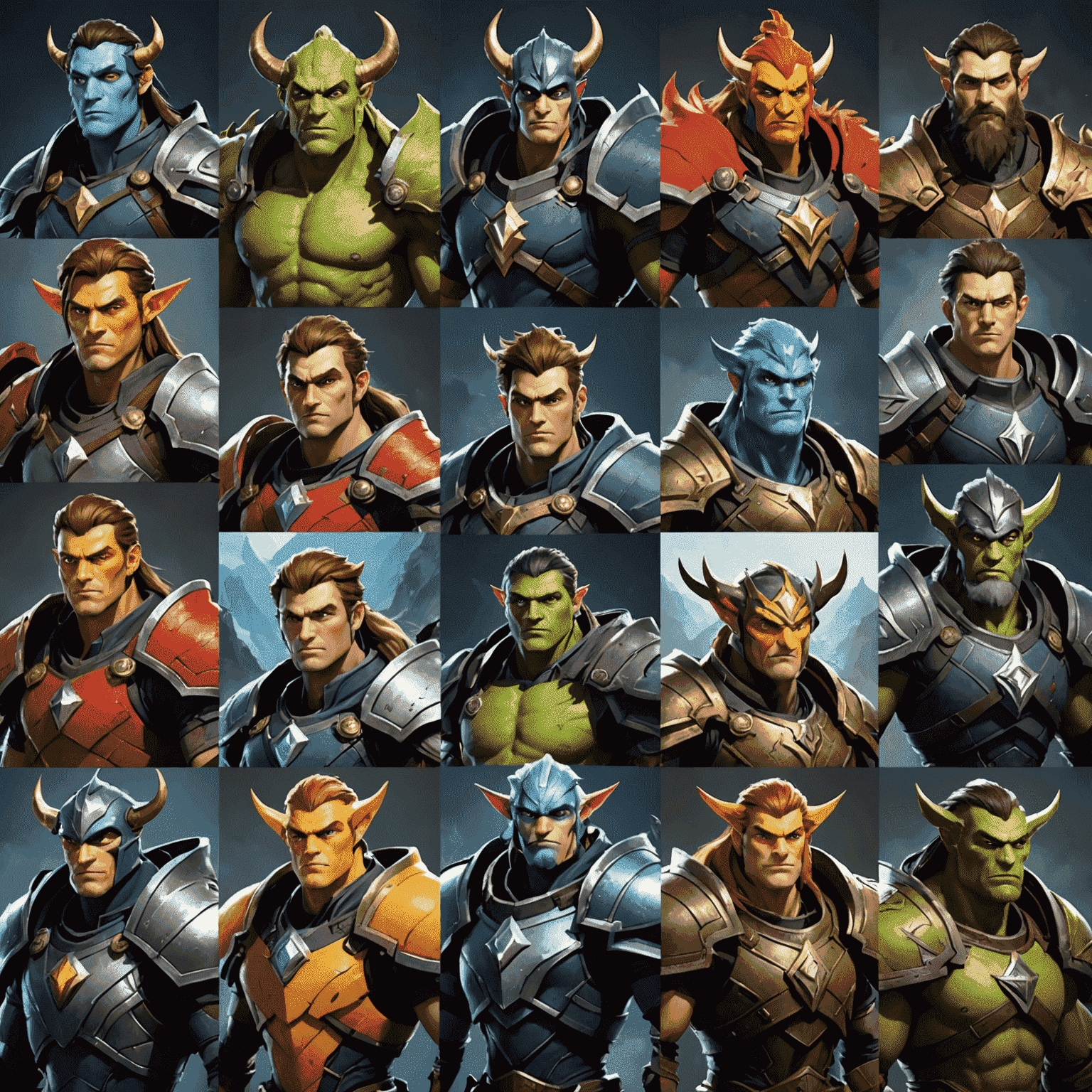 Collage of the most picked Dota 2 heroes in the current meta