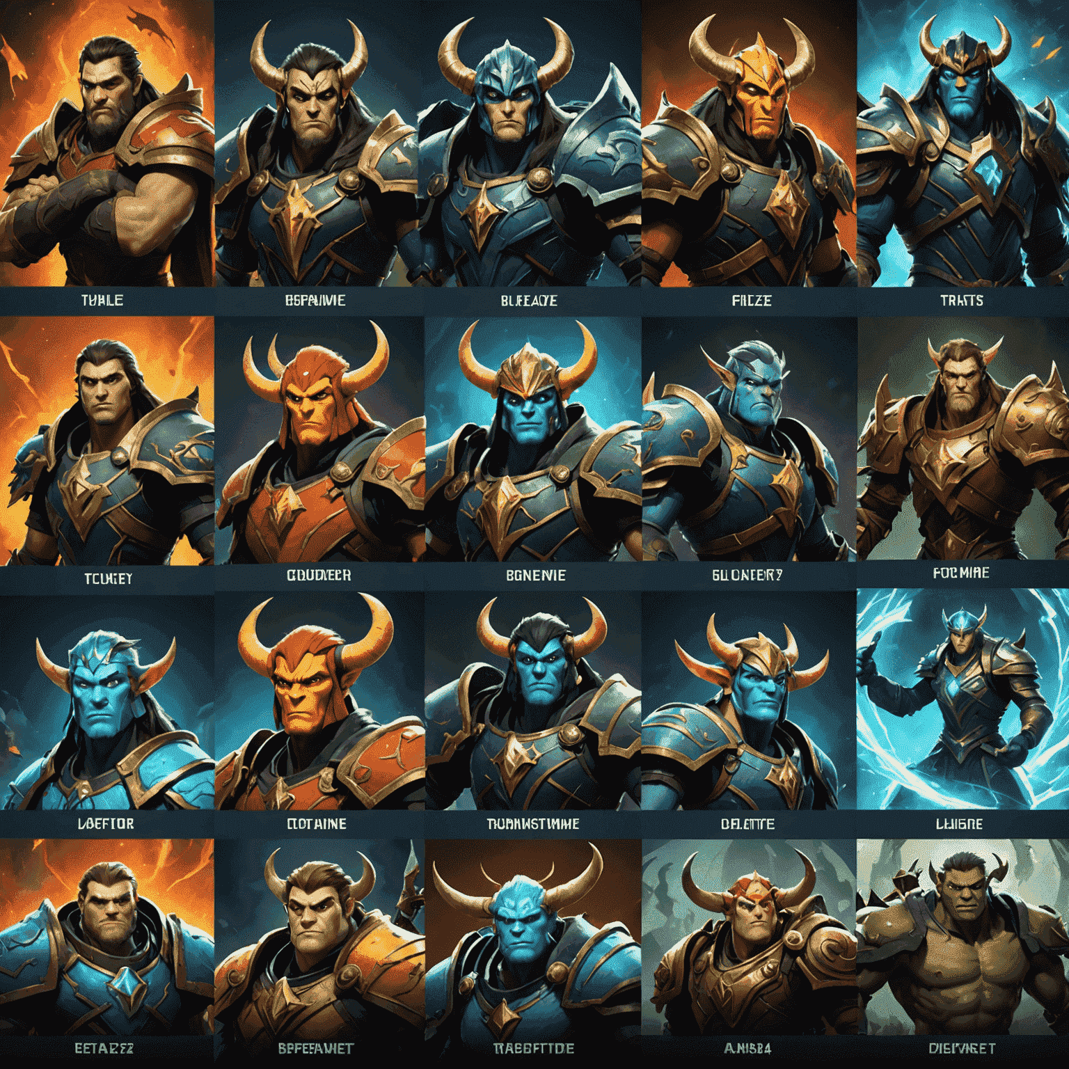 A collage of Dota 2 heroes with a tournament bracket overlay
